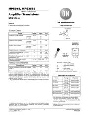 MPS918 datasheet.datasheet_page 1