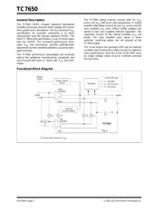 TC7650CPA 数据规格书 2