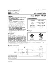 IRS21091S 数据规格书 1