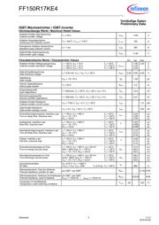 FF150R17KE4 datasheet.datasheet_page 2