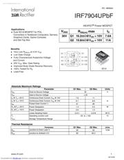 IRF7904UPBF datasheet.datasheet_page 1