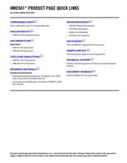 HMC941LP4TR datasheet.datasheet_page 2