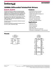 EL5370IU-T7 datasheet.datasheet_page 1