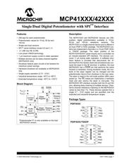 MCP41100-E/P 数据手册