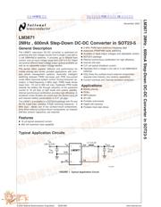 LM3671 datasheet.datasheet_page 1