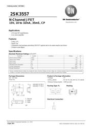 2SK3557-6-TB-E 数据规格书 1