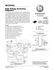 MC33363ADWG Datenblatt PDF