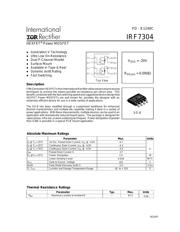 IRF7304TR datasheet.datasheet_page 1