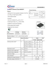 BSO040N03MSGXT 数据规格书 1