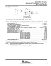 SN74LV574ADBR datasheet.datasheet_page 3