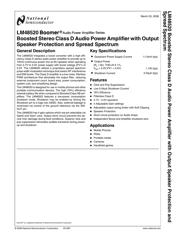 LM48520TL datasheet.datasheet_page 1