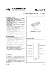 TDA9102CT datasheet.datasheet_page 1