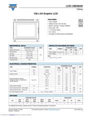 LCD-128H064D 数据规格书 1