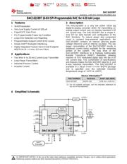 DAC161S997RGHR Datenblatt PDF