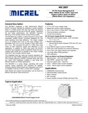 MIC2807-MMYML-TR 数据规格书 1