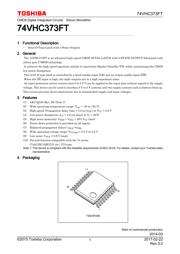 74VHC373FT(BJ) 数据规格书 1