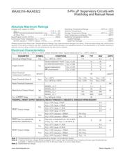 MAX6316LUK29CX+ datasheet.datasheet_page 2