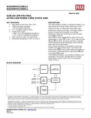 IS62WV51216EBLL-45TLI(NEW DIE) datasheet.datasheet_page 1