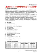 W9812G6GH-6 datasheet.datasheet_page 3