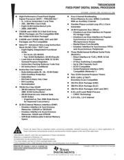 TMS32C6203BGLS173A datasheet.datasheet_page 1