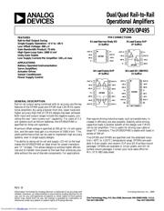 OP495G datasheet.datasheet_page 1