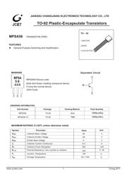 MPSA56 数据手册
