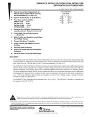 SN65ALS176DRE4 datasheet.datasheet_page 1