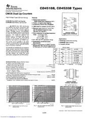 CD4520BM96 Datenblatt PDF