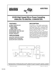 ADS7816UC/2K5 datasheet.datasheet_page 1