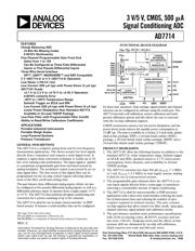 AD7714ARZ-5 Datenblatt PDF