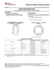 SN74ALS30ANE4 datasheet.datasheet_page 1