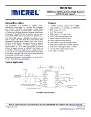 MICRF213AYQS TR datasheet.datasheet_page 1