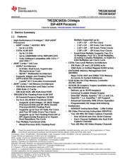 TMS320C6A8168ACYG2 datasheet.datasheet_page 1