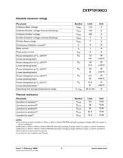 ZXTP19100CGTA datasheet.datasheet_page 2