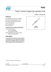 P6KE200 Datenblatt PDF