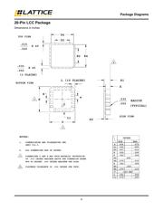 ISPLSI1032E-100LJN 数据规格书 4