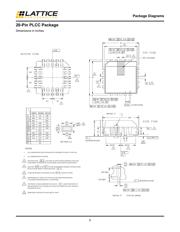 ISPLSI1032E-100LJN 数据规格书 5