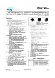 STM32F469NIH6 Datenblatt PDF