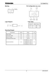 TC7S08F(TE85L,F) datasheet.datasheet_page 2