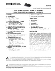 PCM1796DB Datenblatt PDF