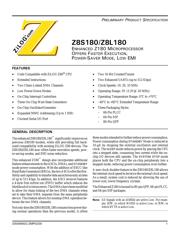 Z8S18020VSG1960 数据规格书 1