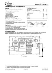 BTS432E2 E3043 datasheet.datasheet_page 1