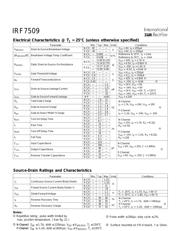 IRF7509 数据规格书 2