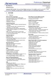 R5F10KBCAFP#V0 datasheet.datasheet_page 1