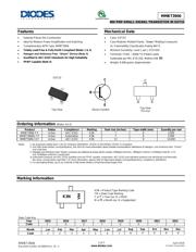 MMBT3906-7 数据规格书 1