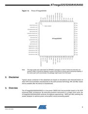 ATMEGA645-16MI 数据规格书 3