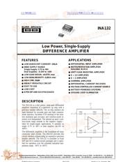 INA132 datasheet.datasheet_page 1