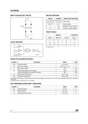 HCF4025M013TR 数据规格书 2