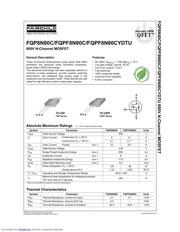 FQP8N80C_09 数据规格书 1