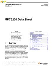 SPC5200CBV400 数据规格书 1